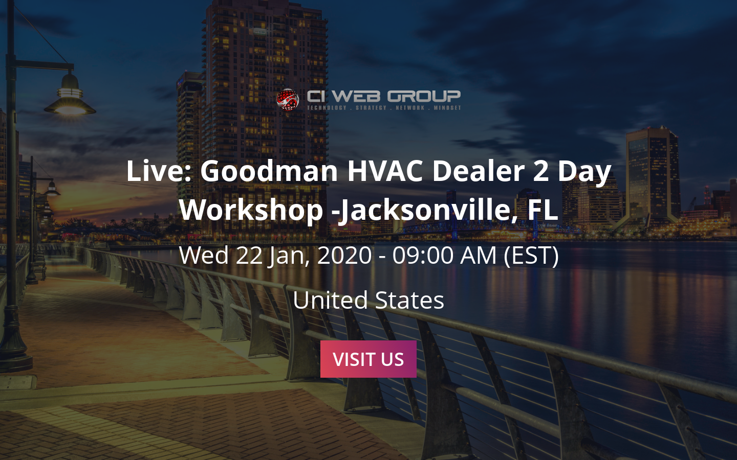 Live Goodman HVAC Dealer 2 Day Jacksonville, FL